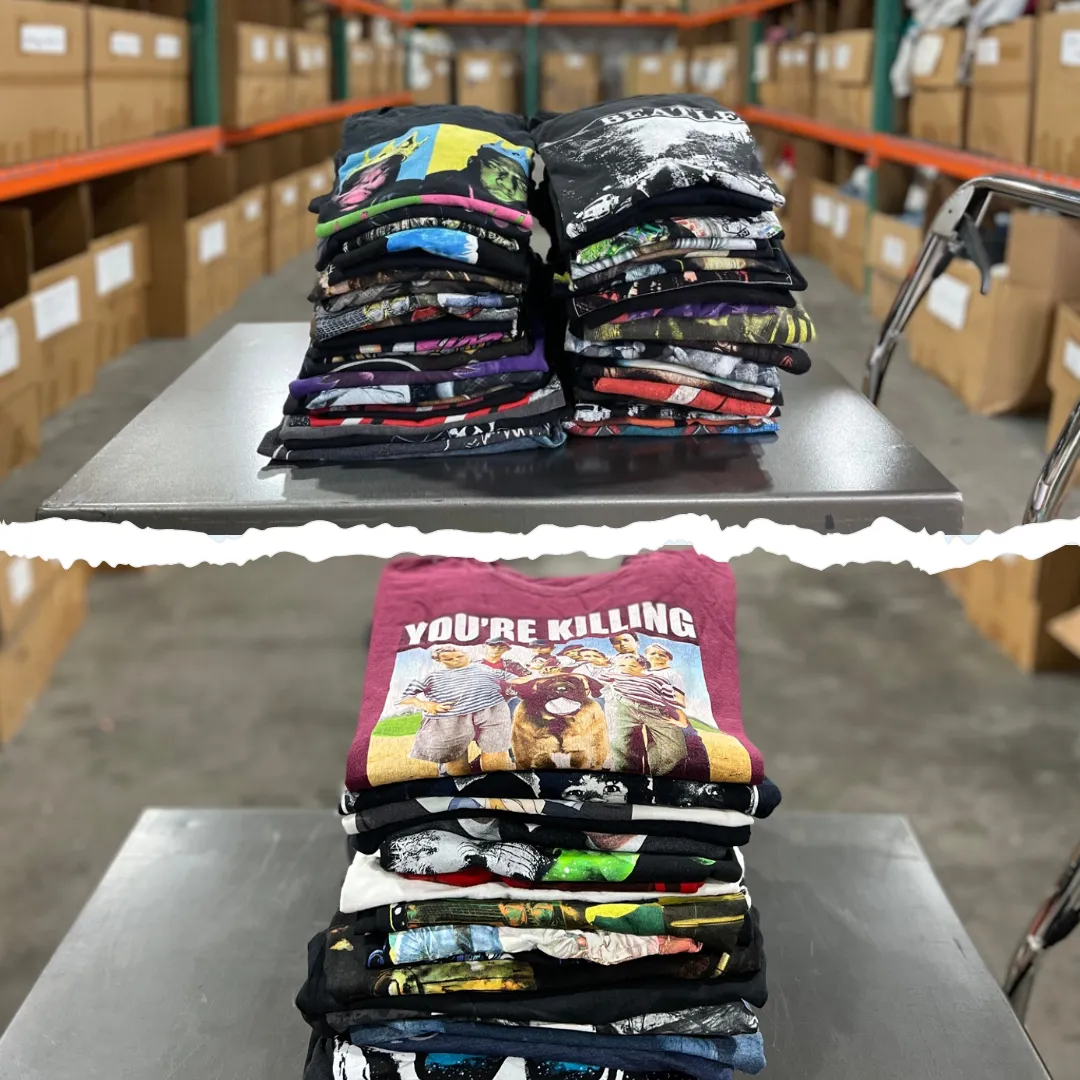 50/50 Custom 100lb T-shirt Bale