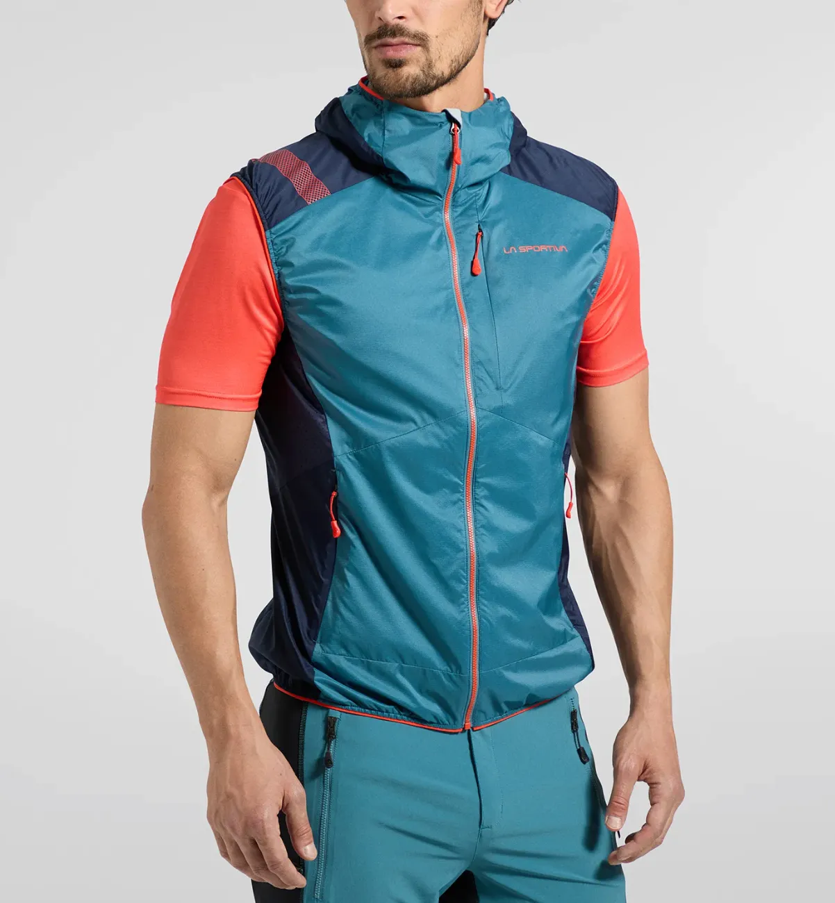 Across Lite Vest M (Hurricane/Deep Sea)