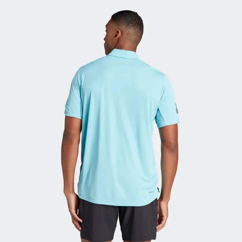 Adidas Men Club 3 Stripes Tennis Polo Shirt