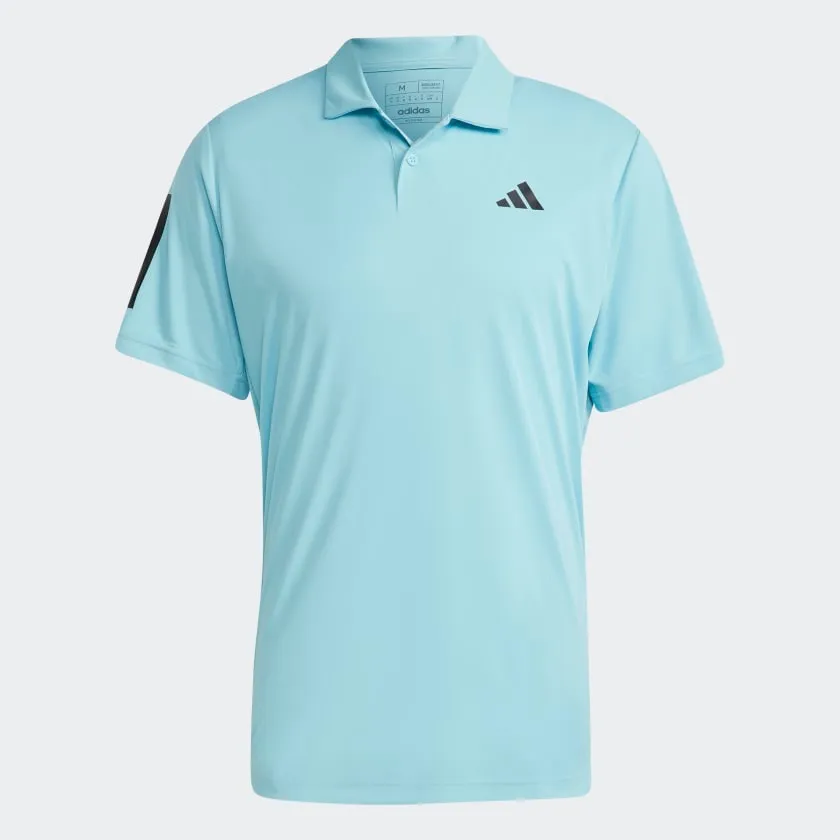 Adidas Men Club 3 Stripes Tennis Polo Shirt