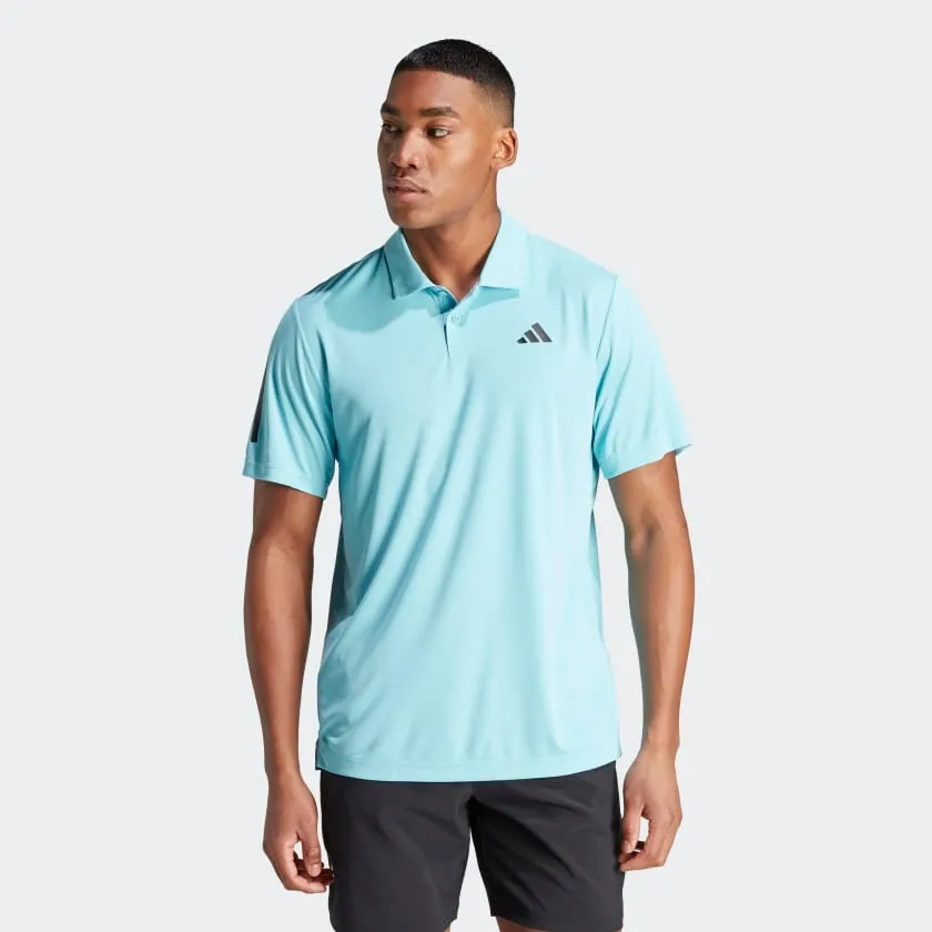 Adidas Men Club 3 Stripes Tennis Polo Shirt