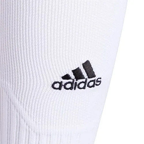 adidas unisex-adult 5-Star Team Cushioned Crew Socks (1-Pair), White/Black , Medium