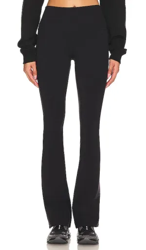 alo Airbrush High Waist Bootcut Legging in Black