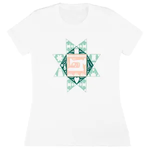 At Home With Misty White Icon Logo T-shirt - Large