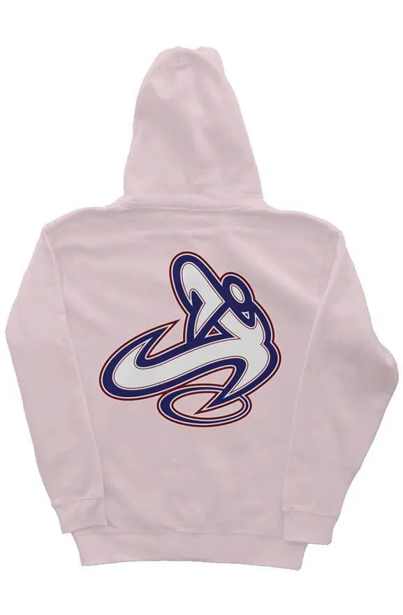 Athletic Apparatus Light Pink V1 heavyweight pullover hoodie