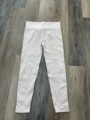 Athletic Leggings By Gym Shark In Pink, Size: L