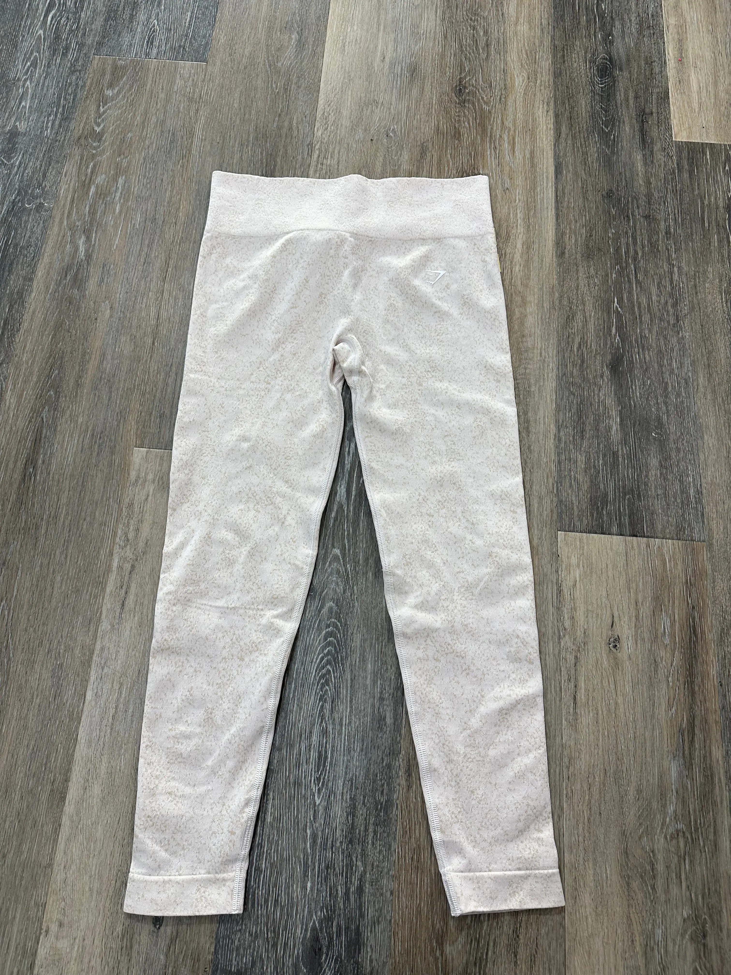 Athletic Leggings By Gym Shark In Pink, Size: L