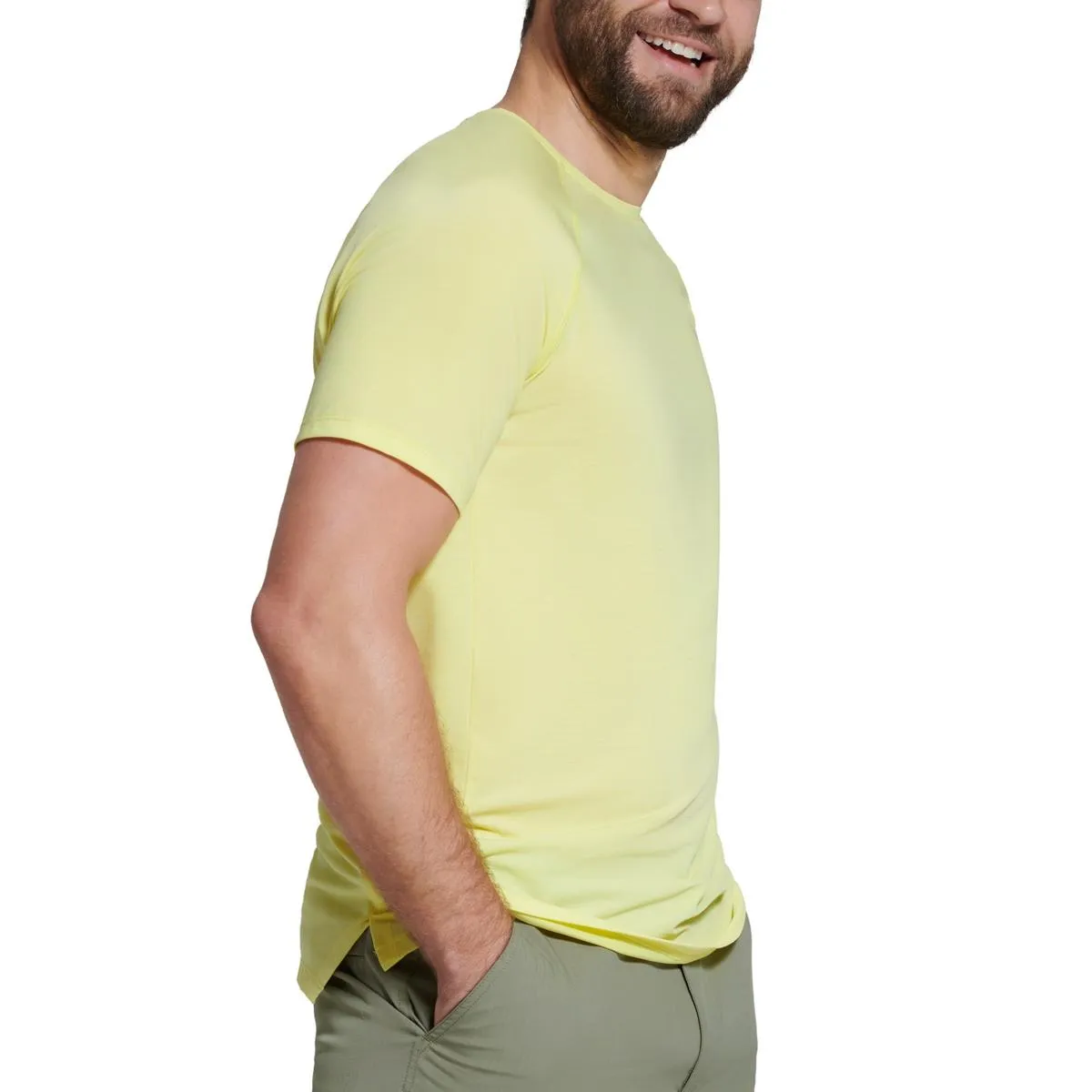 BASS OUTDOOR Mens Performance Fitness Shirts & Tops