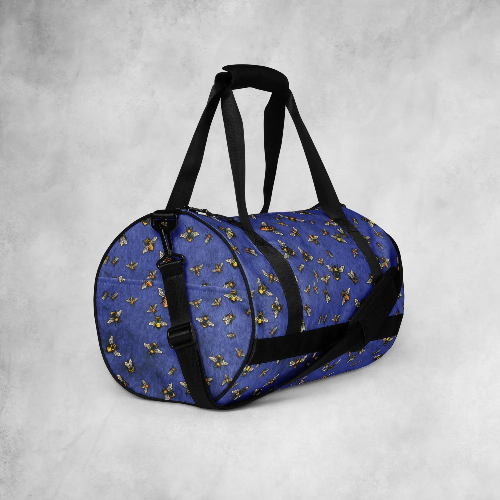 Bees on Blue - Gym Bag