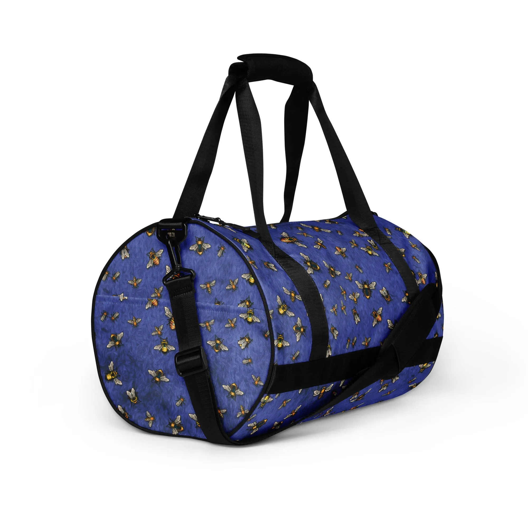 Bees on Blue - Gym Bag