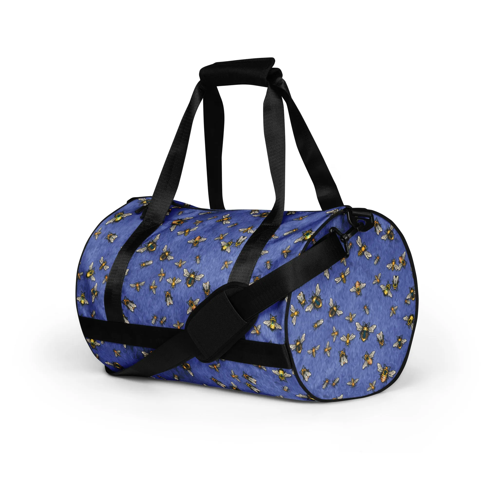 Bees on Blue - Gym Bag