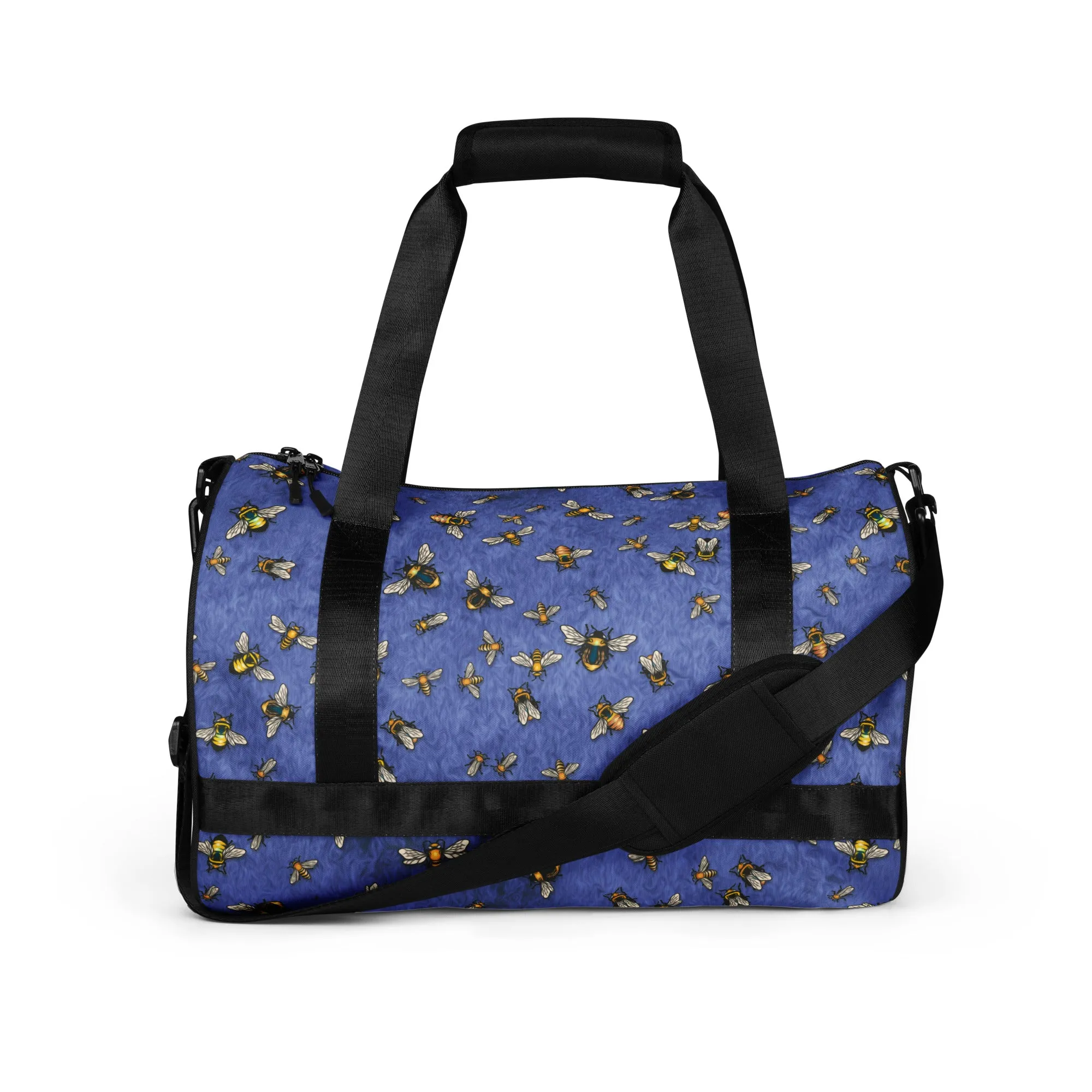 Bees on Blue - Gym Bag