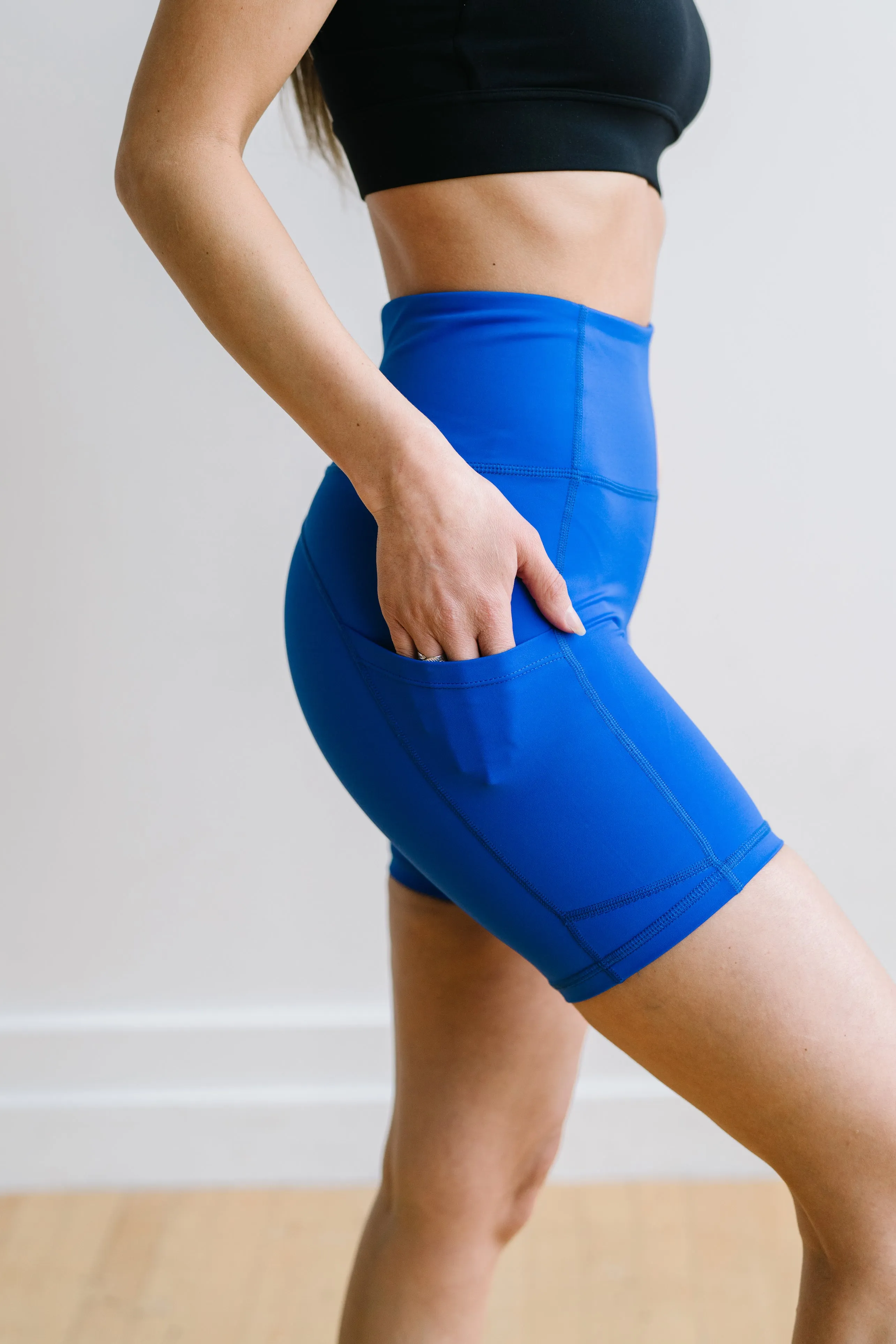 Biker Shorts - 6'' - Cobalt | MT SPORT