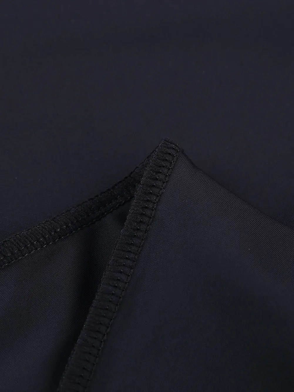 Black Adjustable Length Swim Leggings
