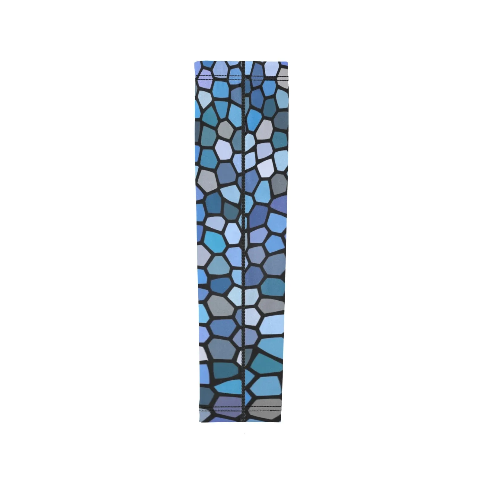Black and Blue Stained Glass Weather Protection Arm Sleeves (FWS)