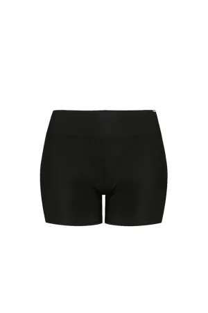 Black Boyleg Swim Pants