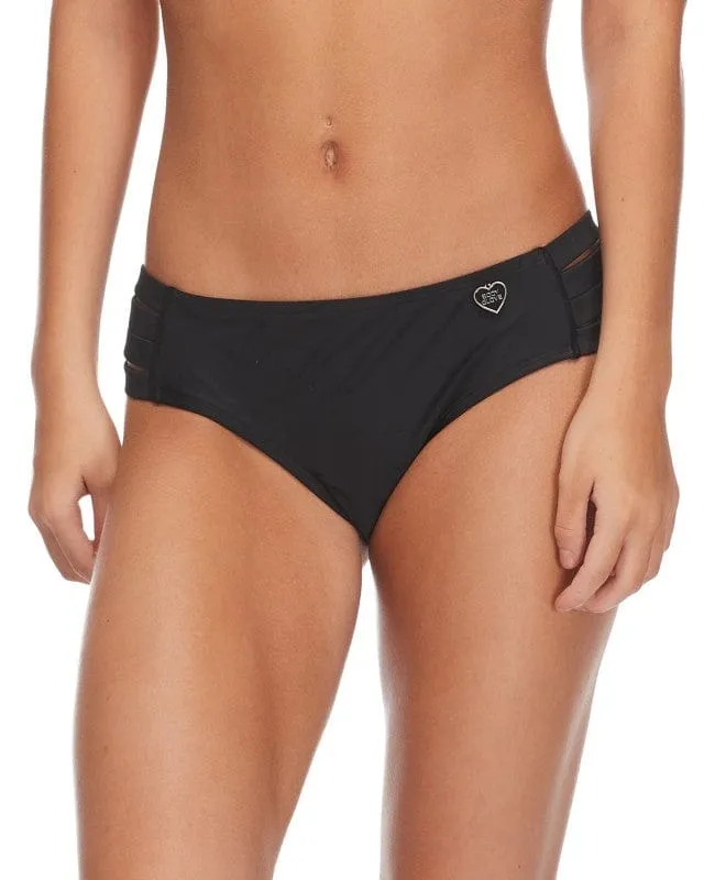 Body Glove Smoothies Nuevo Contempo Women Beach Slip Black 39506138-068