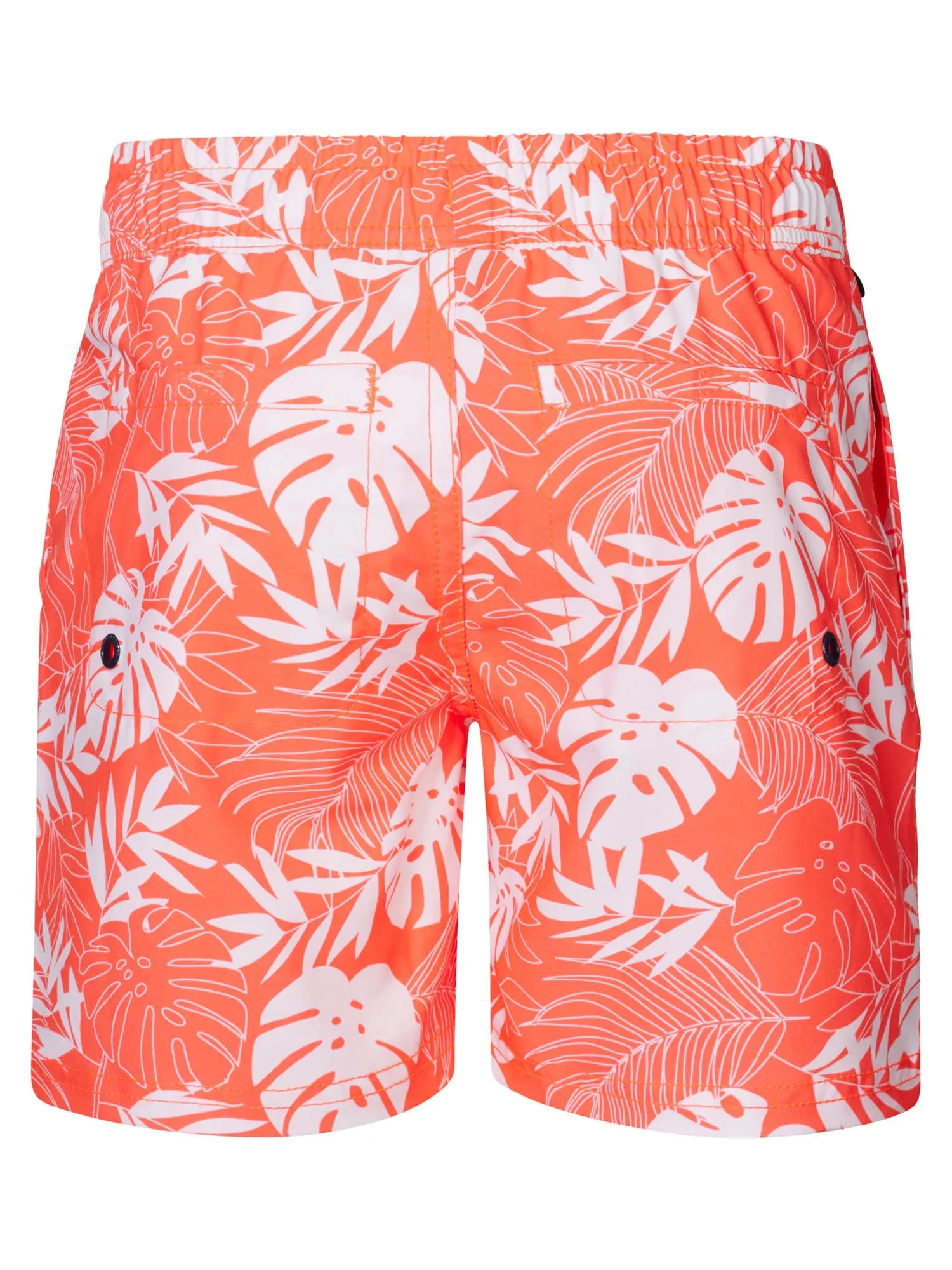 Botanical-print swimming shorts