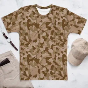 Brown Camo Sports Men's T-shirt