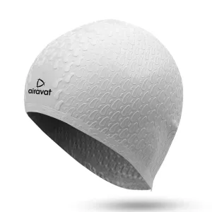 Bubble Silicon Swimming Cap For Kids, Young Adults & Grown-Ups