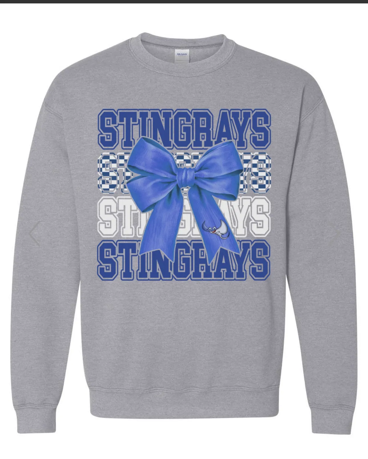 Central Elementary Crewneck-Stacked Bow