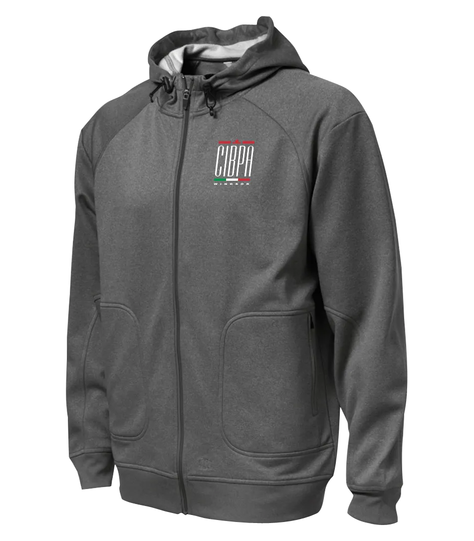 CIBPA Windsor Adult Hooded Yoga jacket with Embroidered Logo