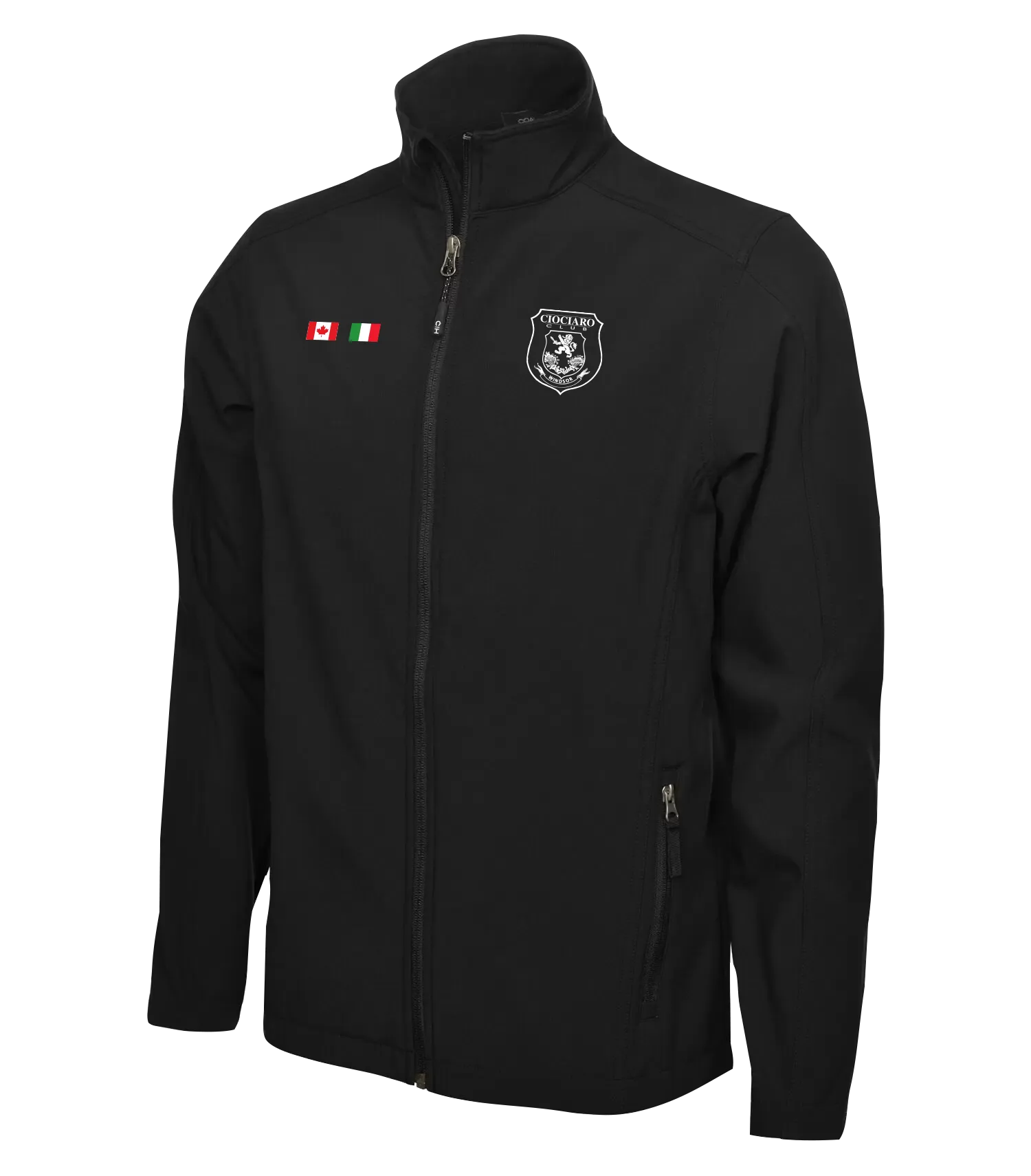 Ciociaro Club Adult Water Repellent Soft Shell jacket with Embroidered Logo