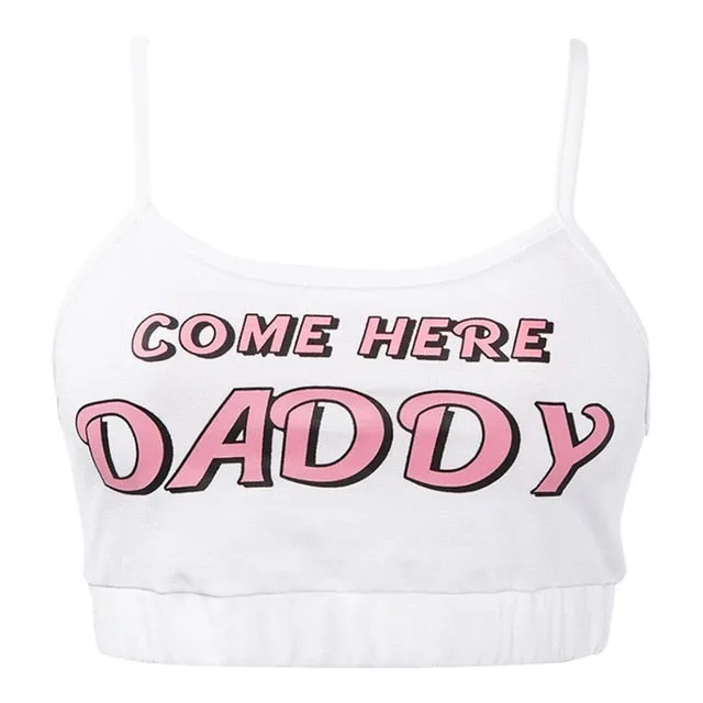 COME HERE DADDY Tank Top & Panties