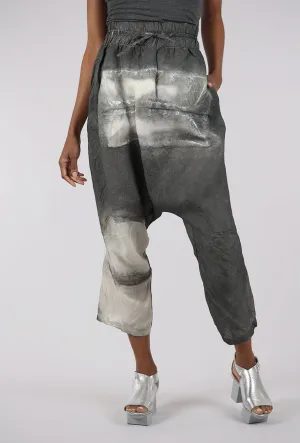 Cupro Extended Rise Pant, Asteroid