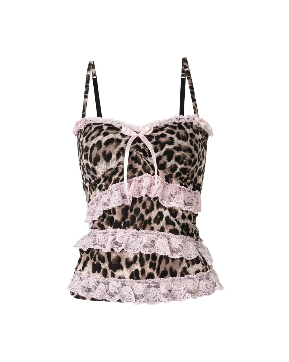 Dermearne 2 Y2K Vintage Hot Girl Strapless Off Shoulder Ruched Tube Tops Women's Front Ruffles Summer Party Clubwear Tank Leopard print Vest