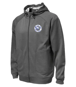 Eagles Staff Adult Hooded Yoga jacket with Embroidered Logo