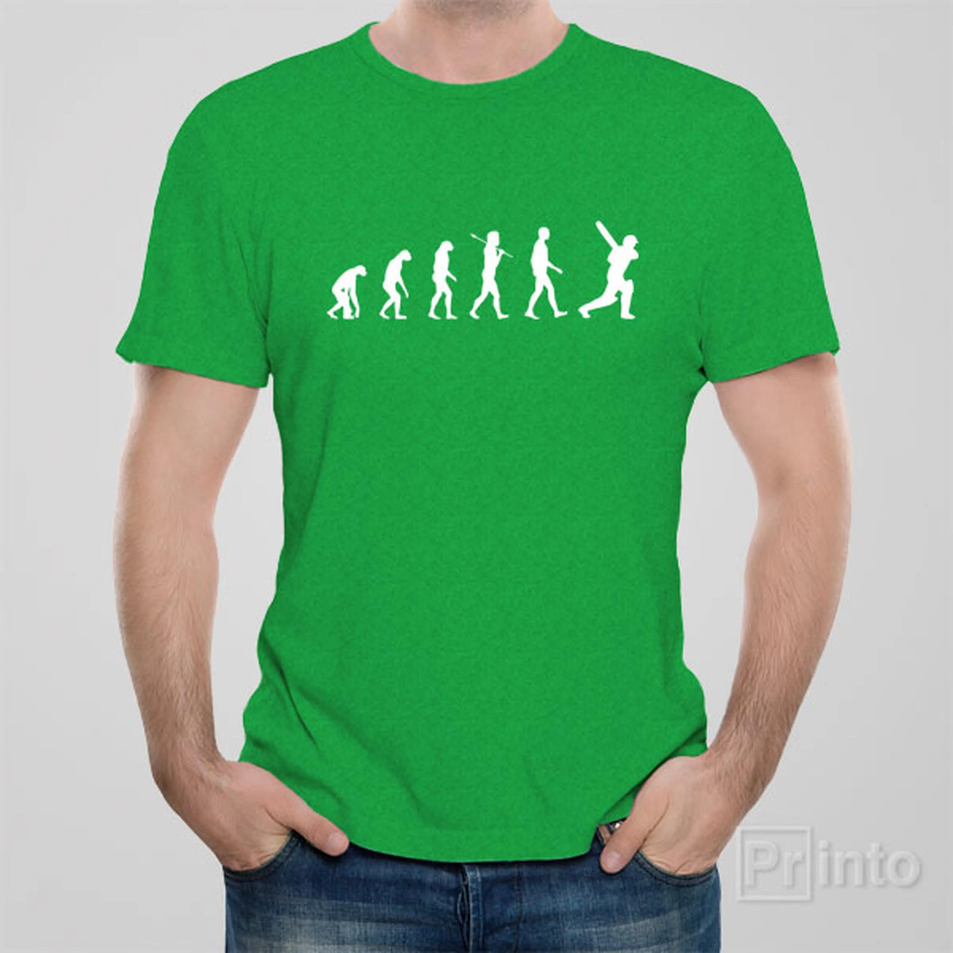 Evolution of Clricket T-shirt