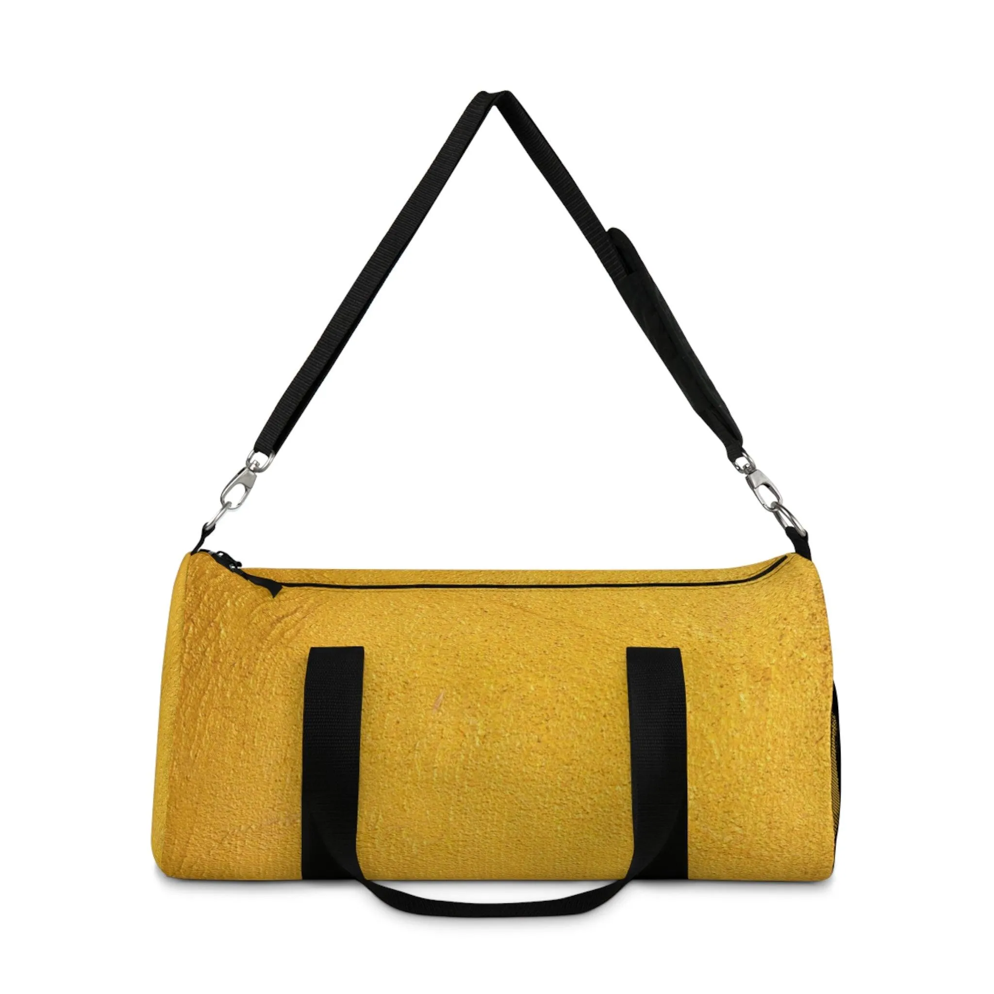 Faux Gold Duffel Bag