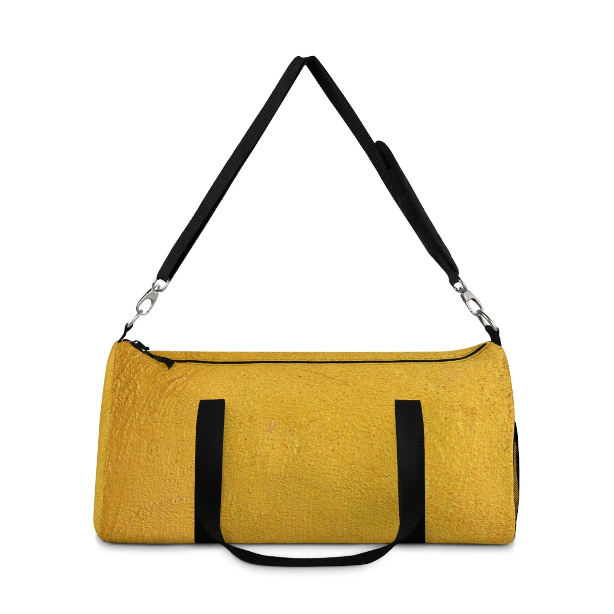 Faux Gold Duffel Bag