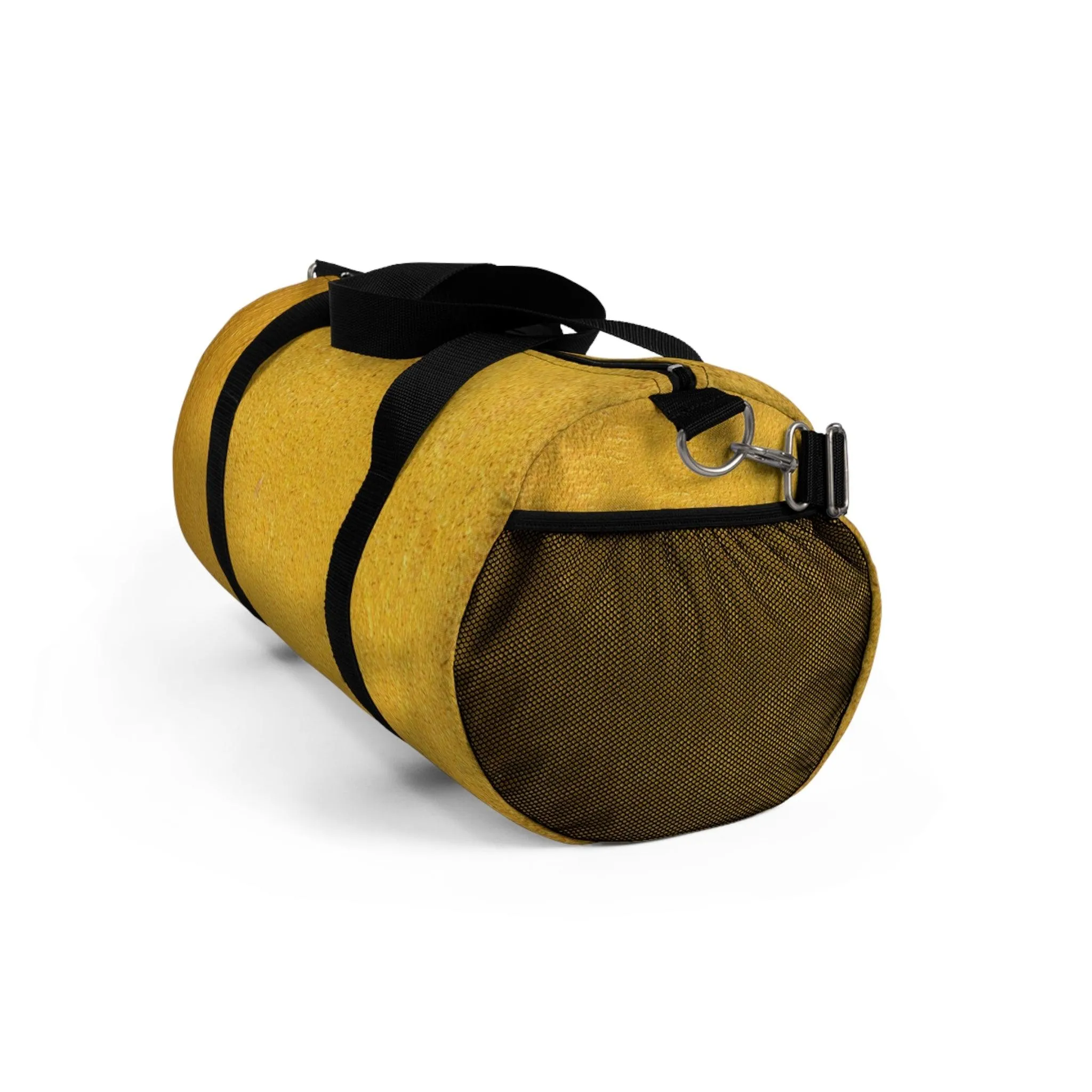 Faux Gold Duffel Bag