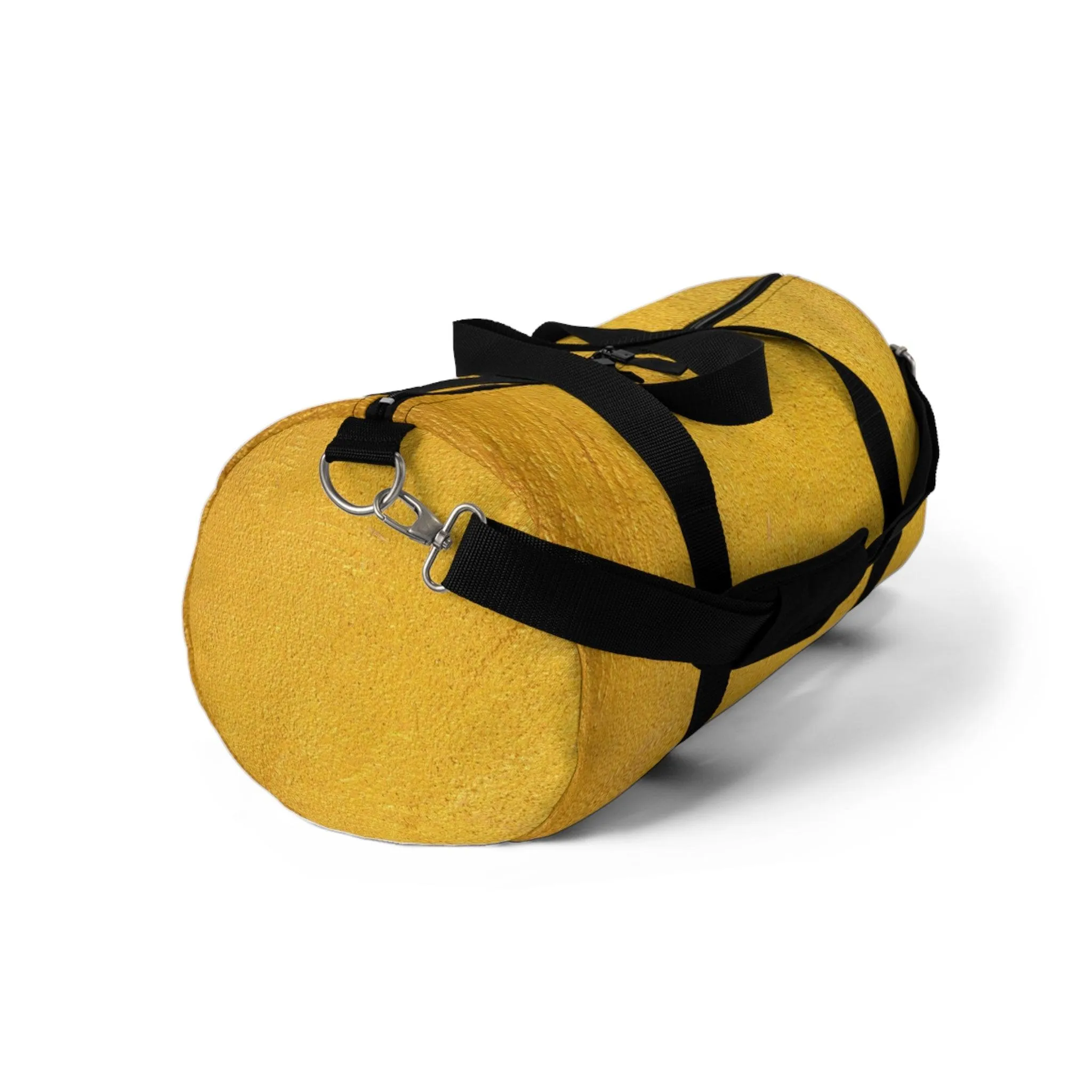 Faux Gold Duffel Bag