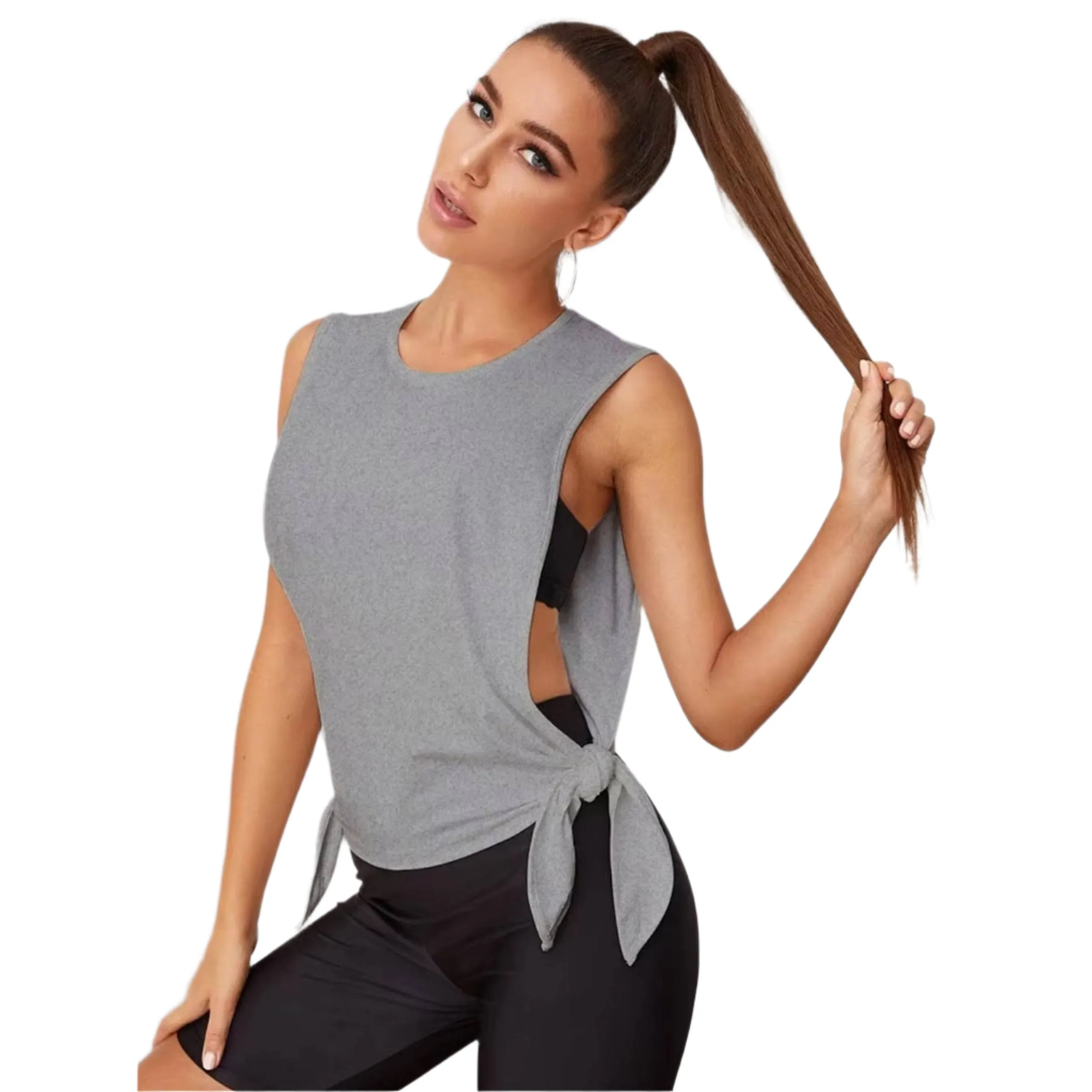 Fitness Shirt Women's Gym Yoga Tops