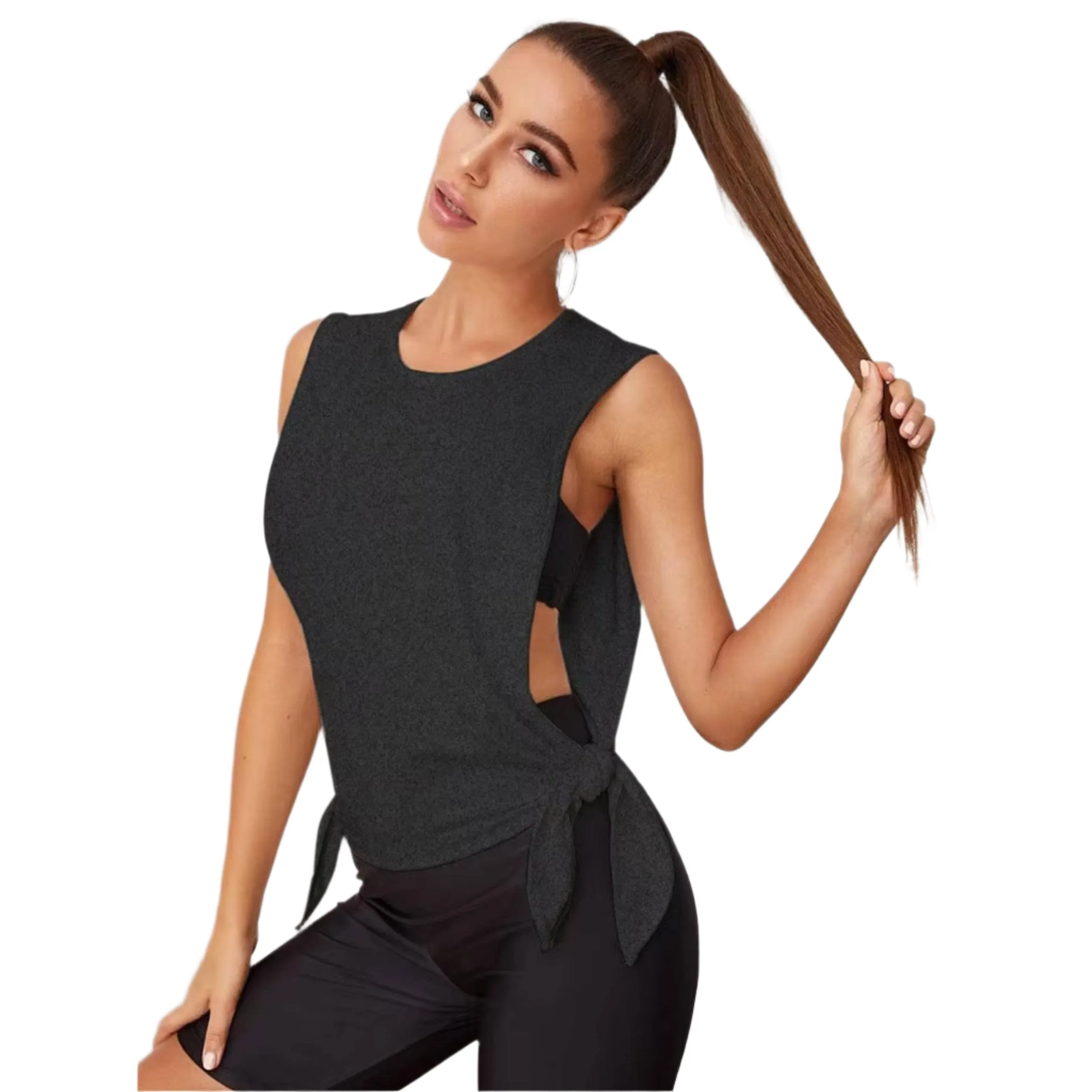 Fitness Shirt Women's Gym Yoga Tops