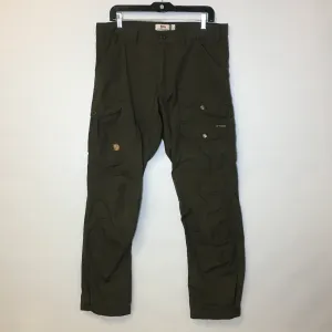 Fjallraven G-1000 Men's Waxable Hiking Pants - Size 33"-34" - Pre-Owned - 5SWALF