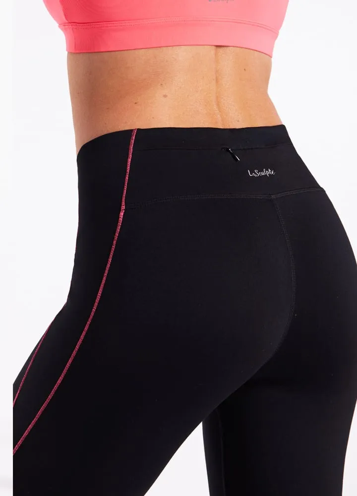 F/L Yoga Pants Contrast Trim