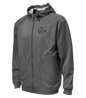 Forest Glade Adult Hooded Yoga jacket with Embroidered Logo
