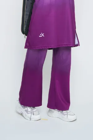 FP02 - PURPLE GREY - KIMYRA FLEXI PANTS