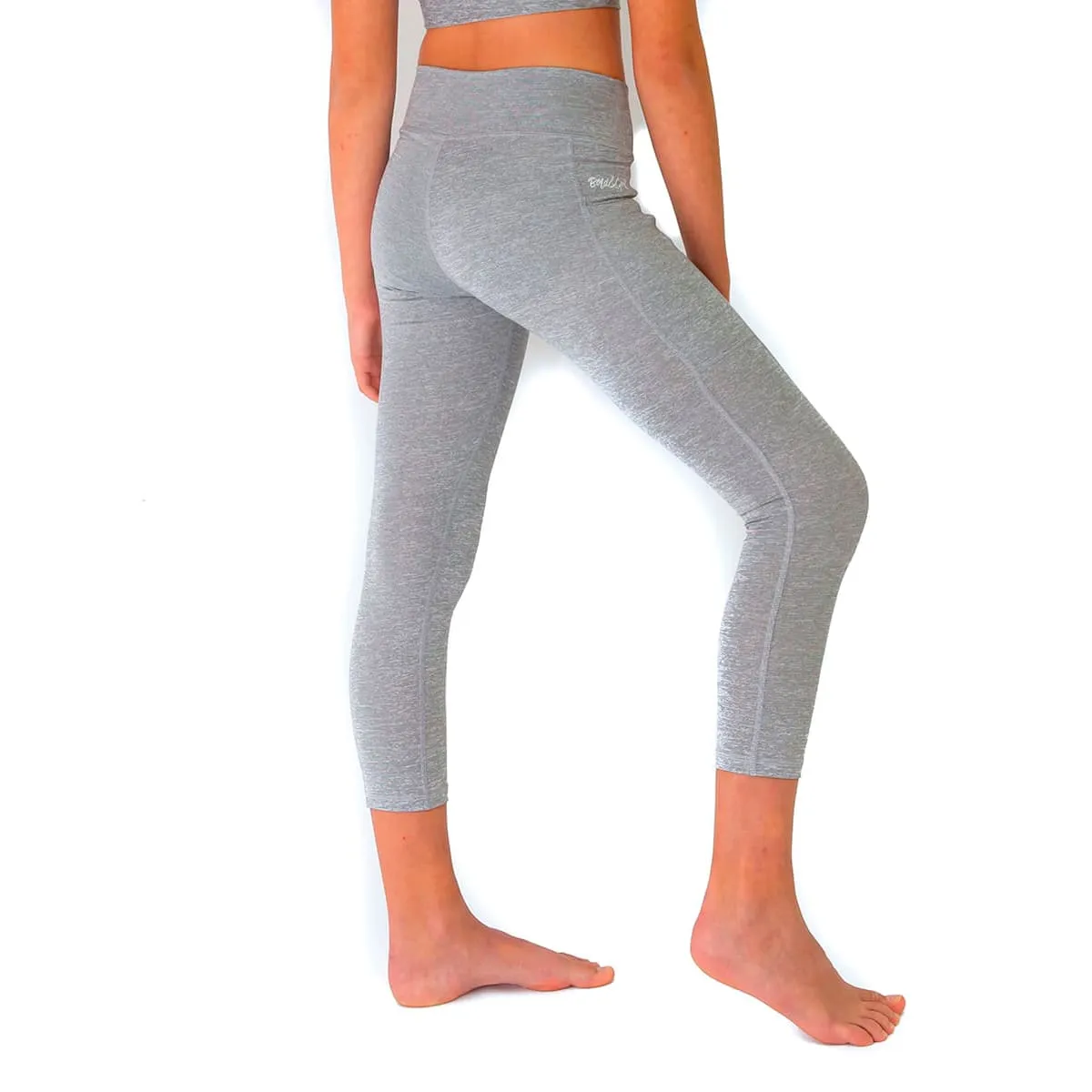 GIRLS' ENERGY  SILVER LEGGINGS
