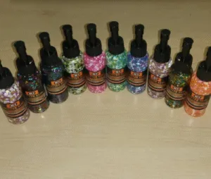 Glitter Glue Studs Assorted 50ml