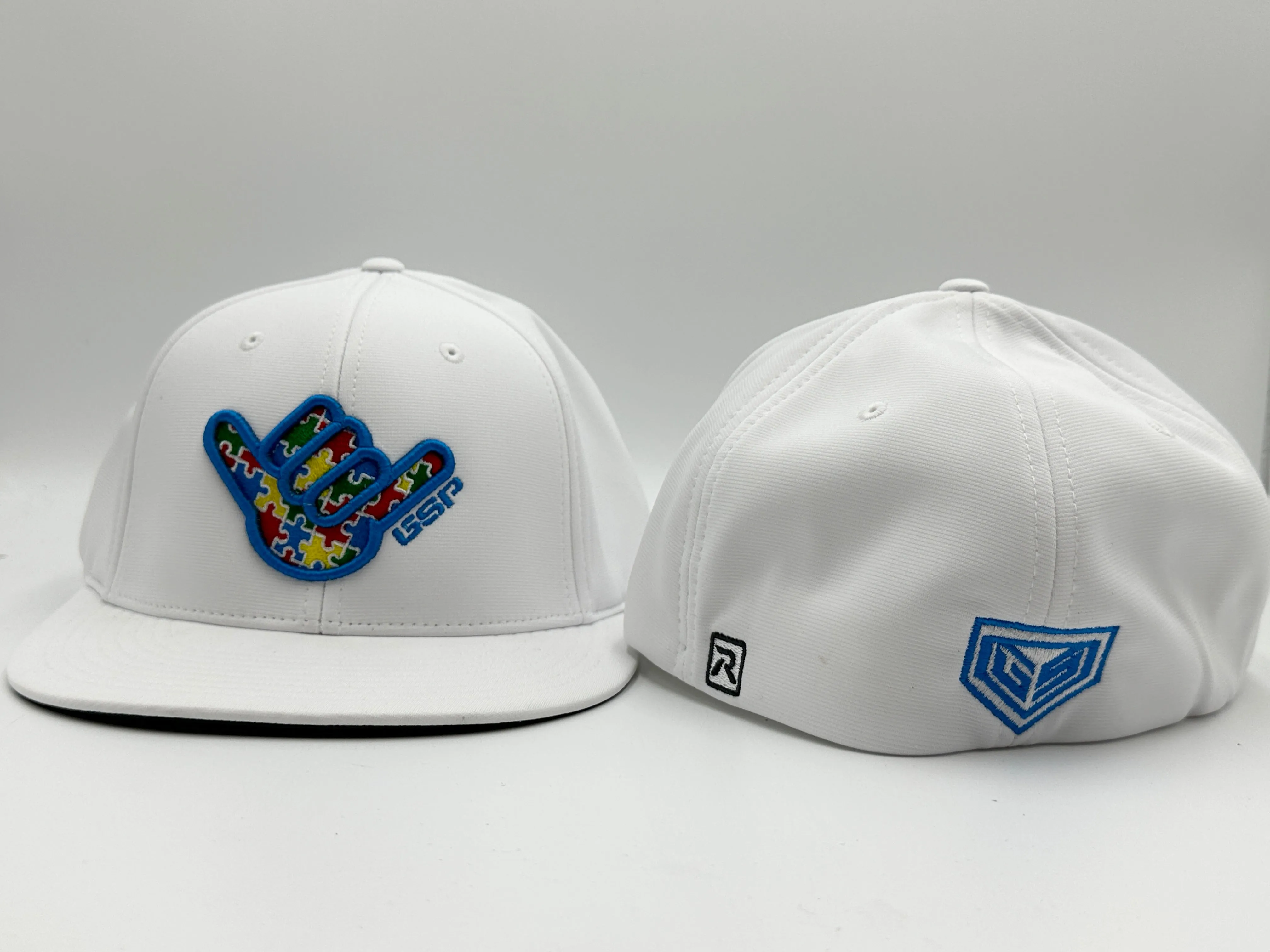 GS Sports Autism Shaka PTS20 Hat - White