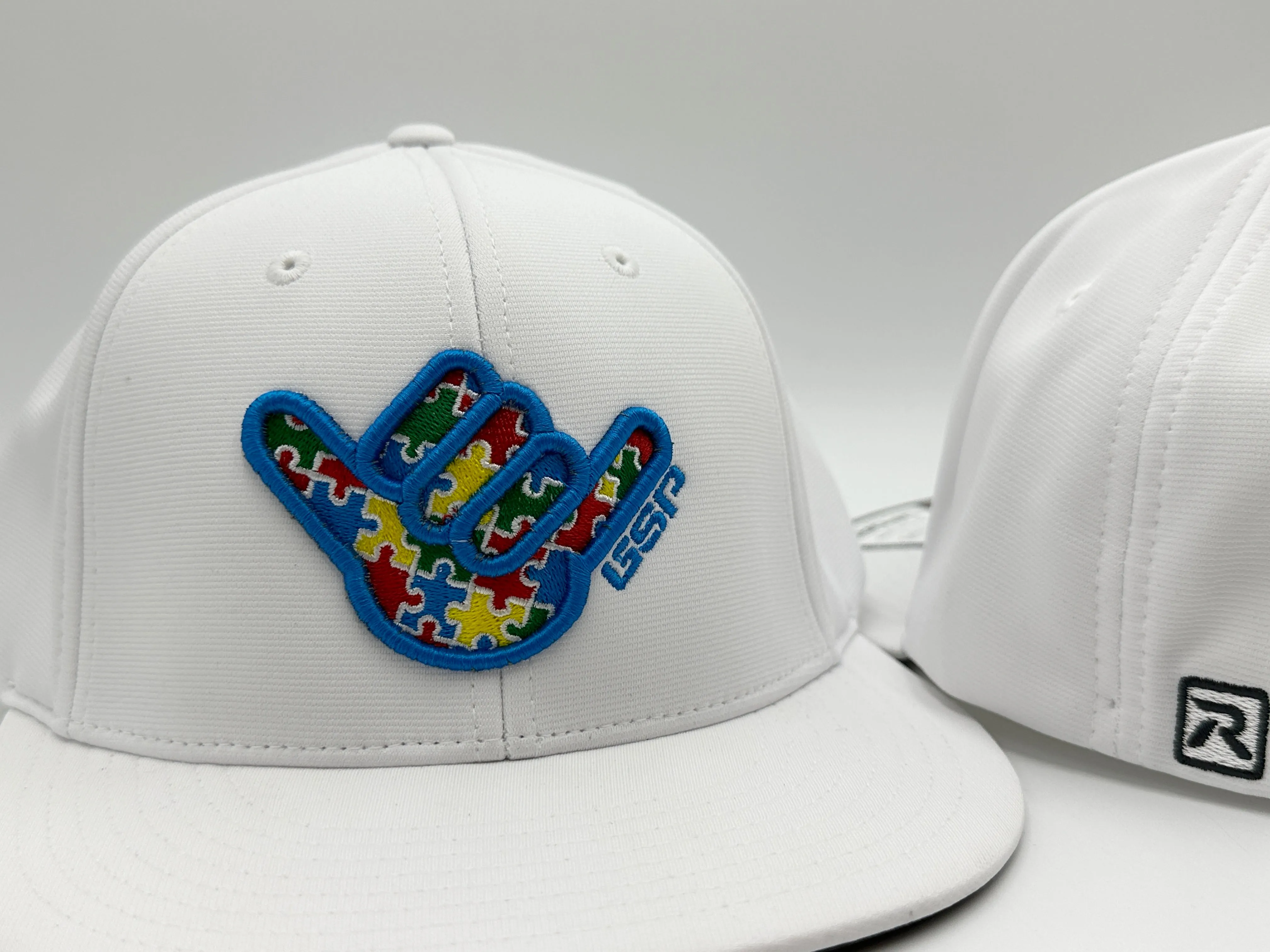 GS Sports Autism Shaka PTS20 Hat - White
