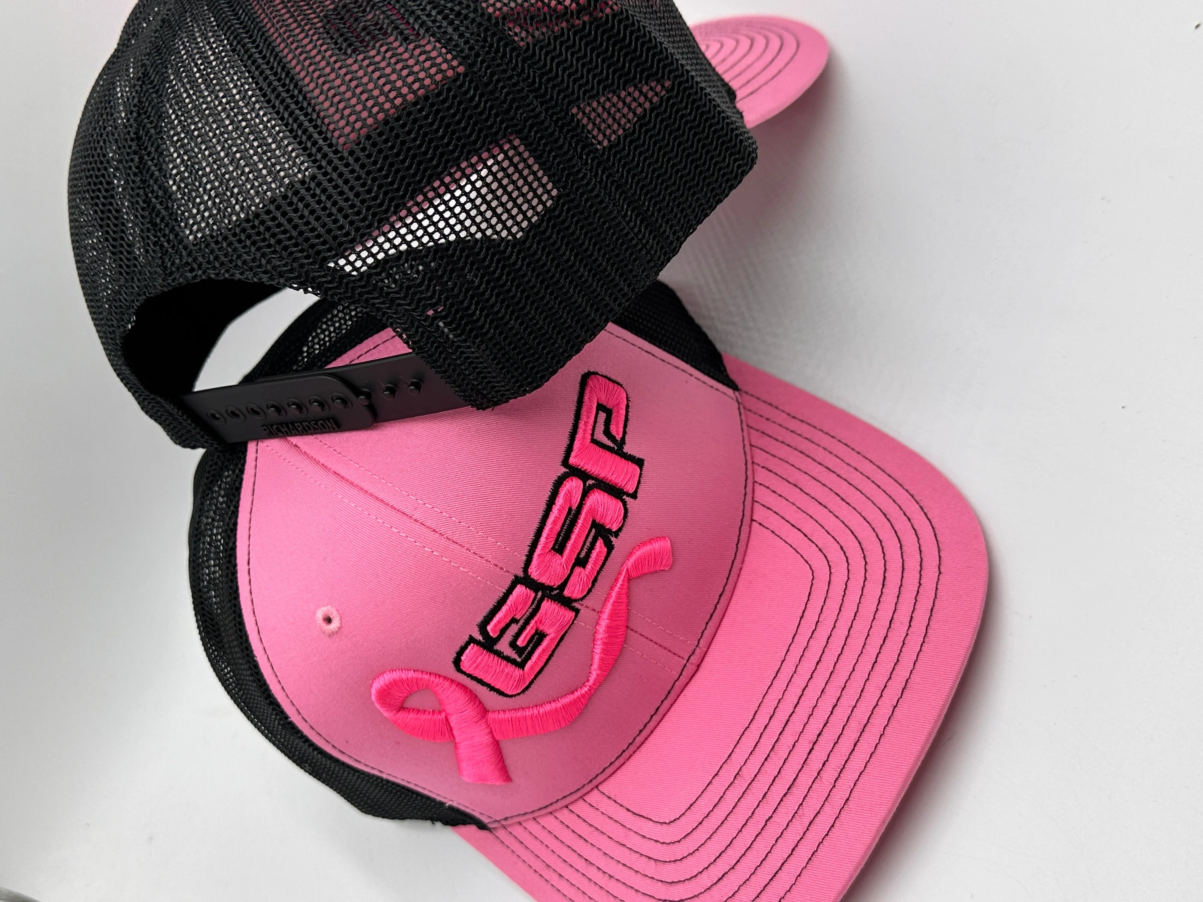 GSP BCA Snapback Hat - Neon Pink