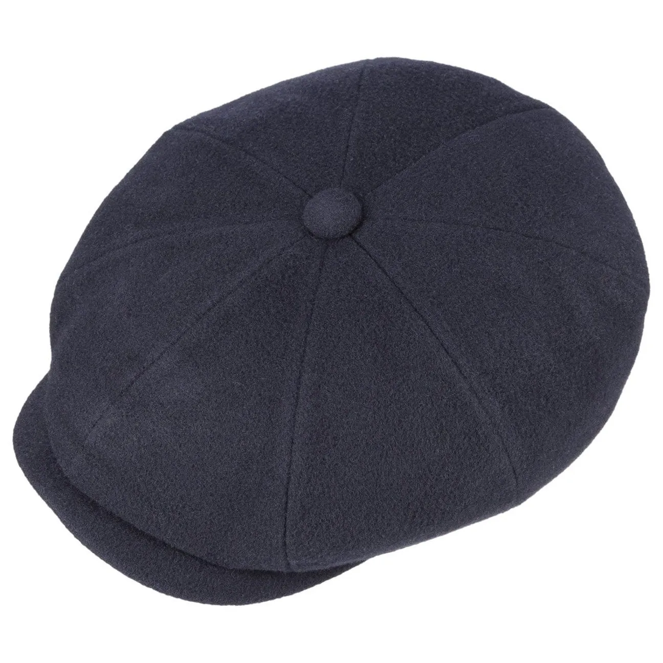 Hatteras Noir Newsboy cap by Stetson