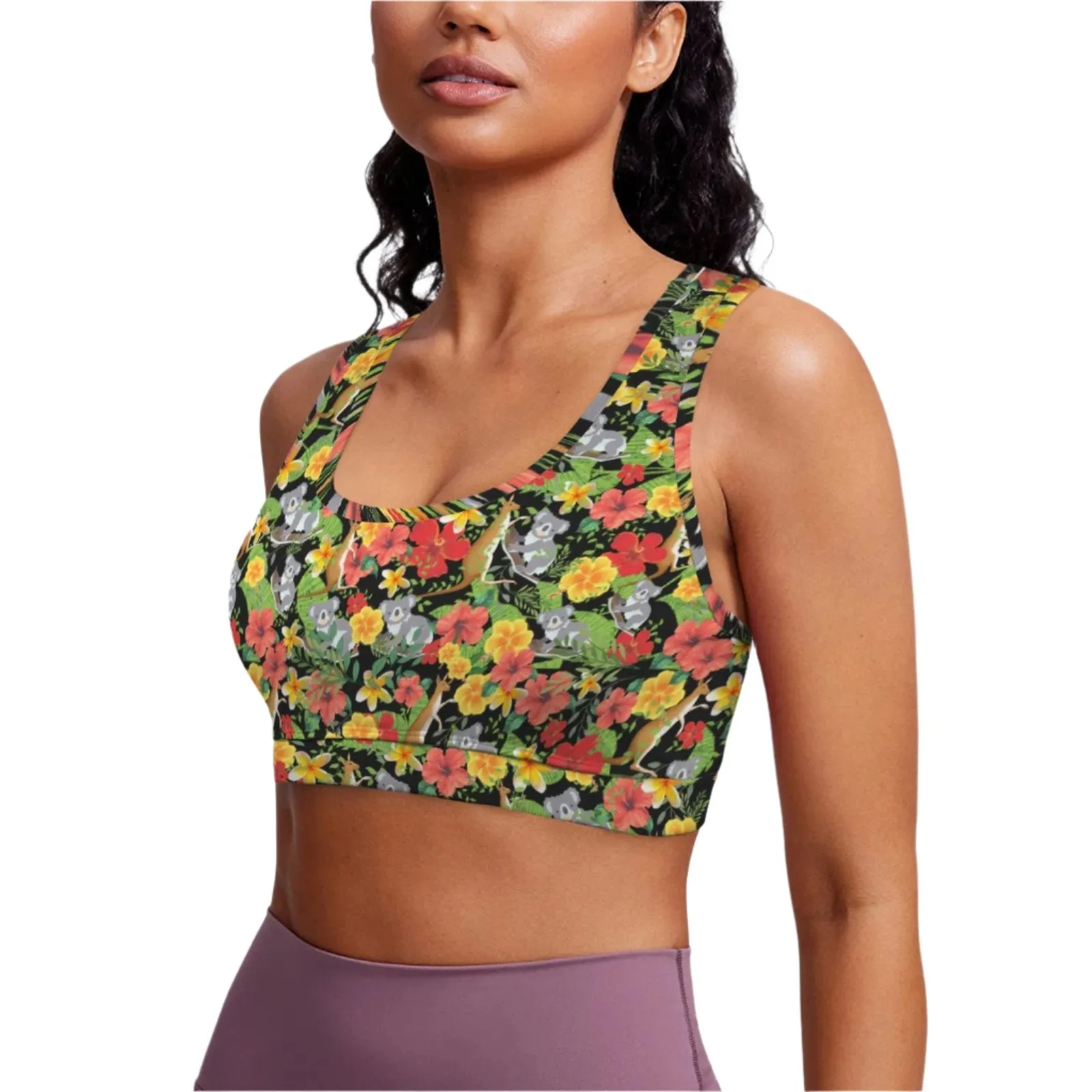 Hawaiian Australian Black Sports Top up to 5 XL (FWS)