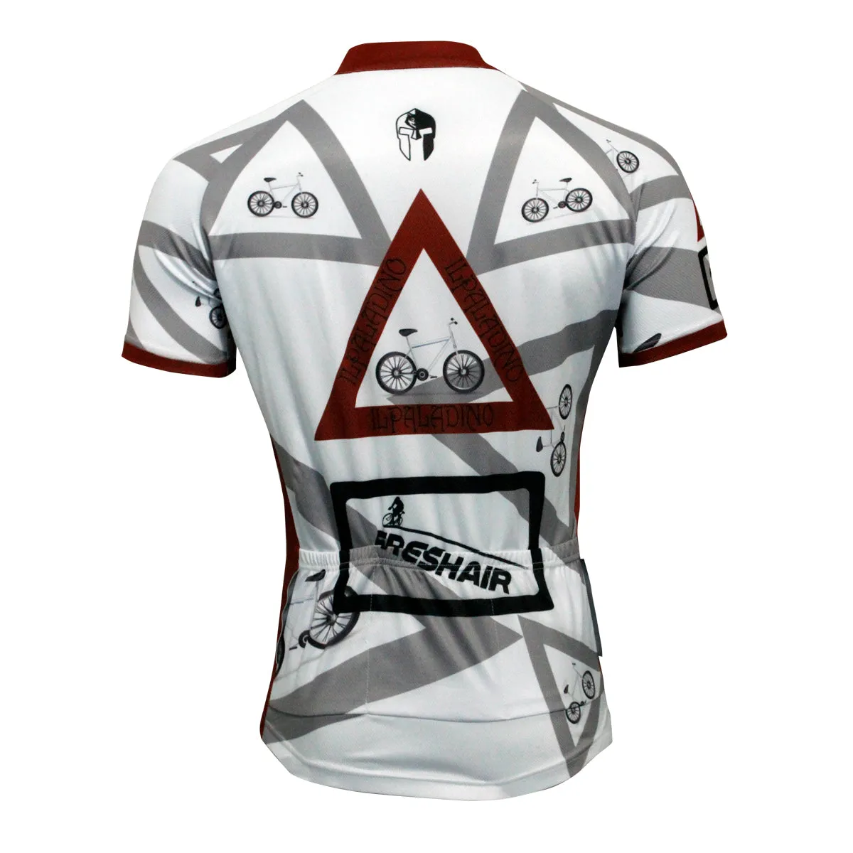 ILPALADINO Men's Cycling Jersey Short Tights for Summer Outdoor Sports Shirt Apparel Outdoor Sports Gear Leisure Biking T-shirt NO.776